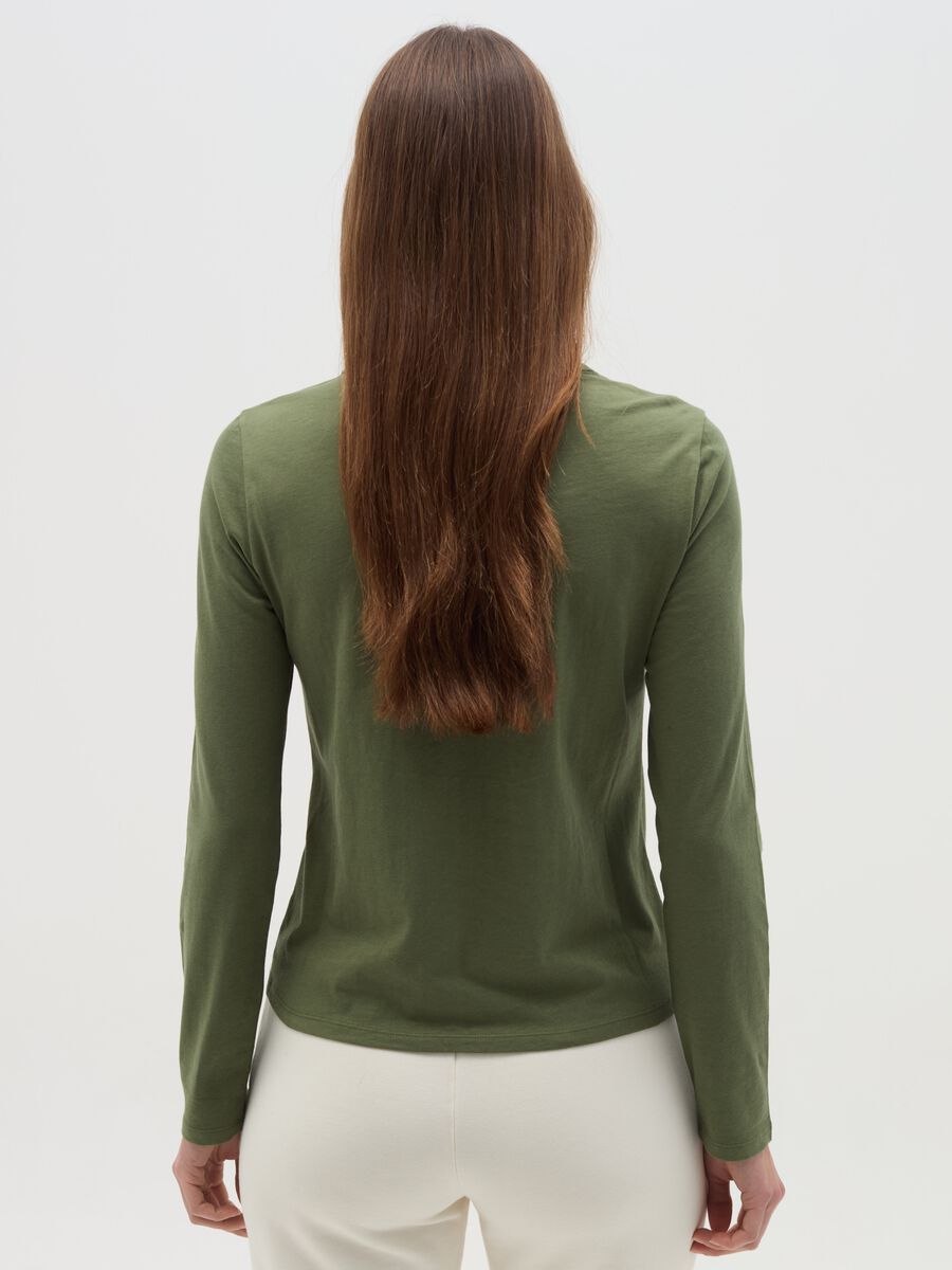 Essential long-sleeved T-shirt in cotton_2