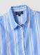 Camicia azzurra a righe in puro cotone_5