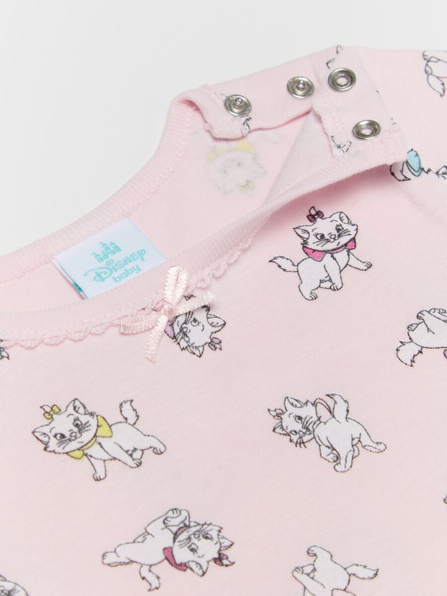 Two-pack cotton bodysuits with Marie print_2