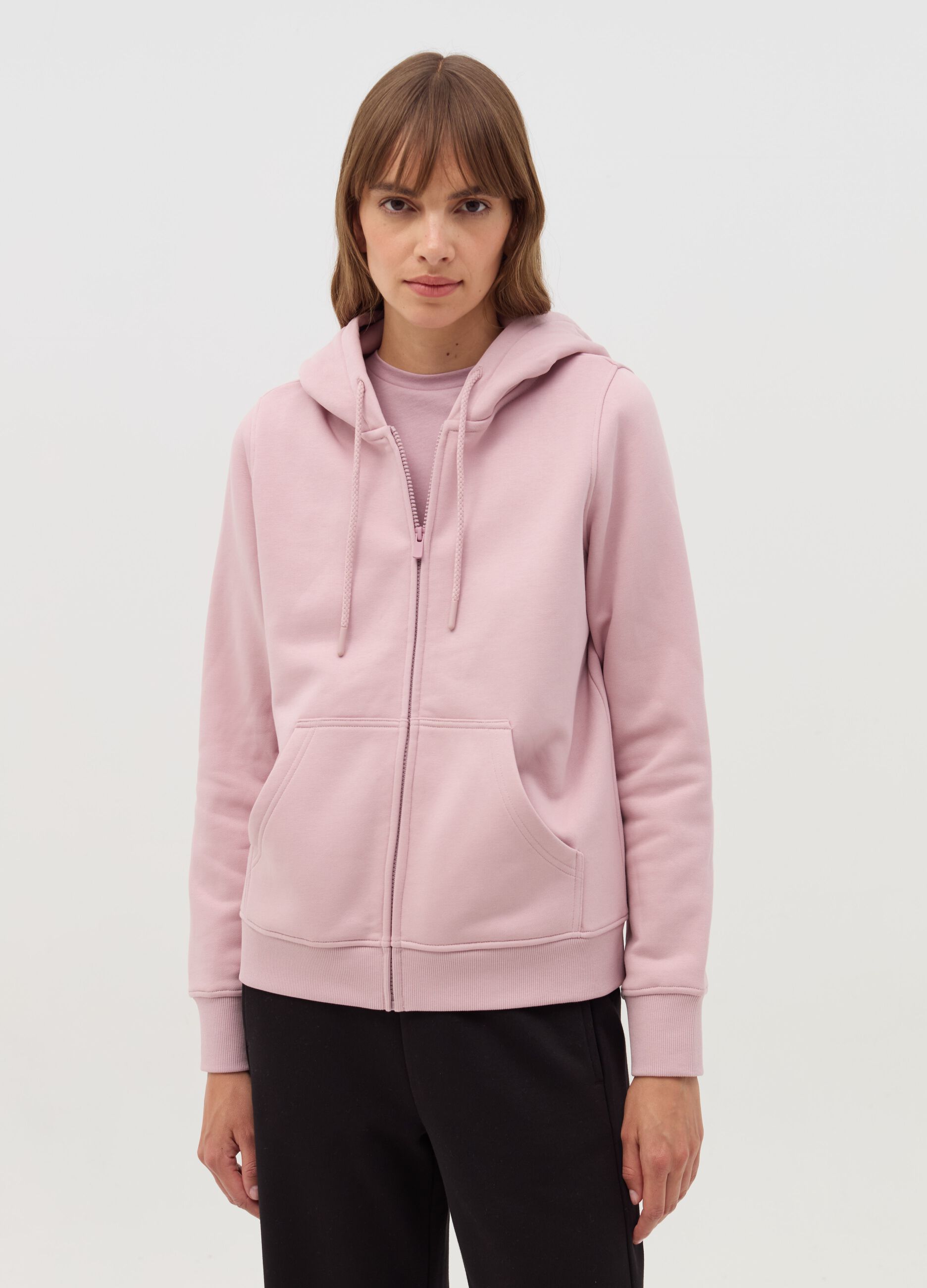 Felpa rosa di marca hotsell