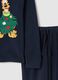 Blue regular fit Christmas pyjamas with Disney print_5