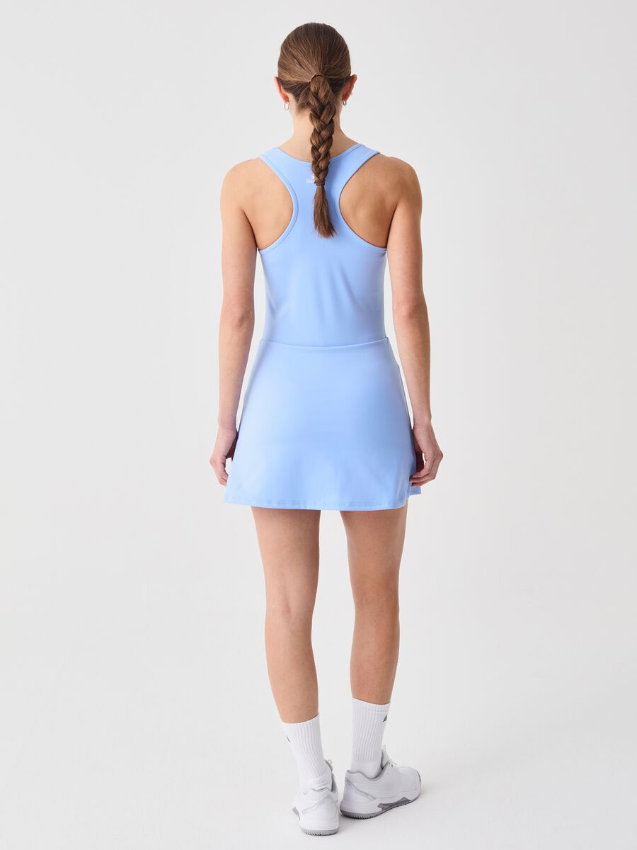 SLAZENGER light blue sports dress in stretch fabric_3