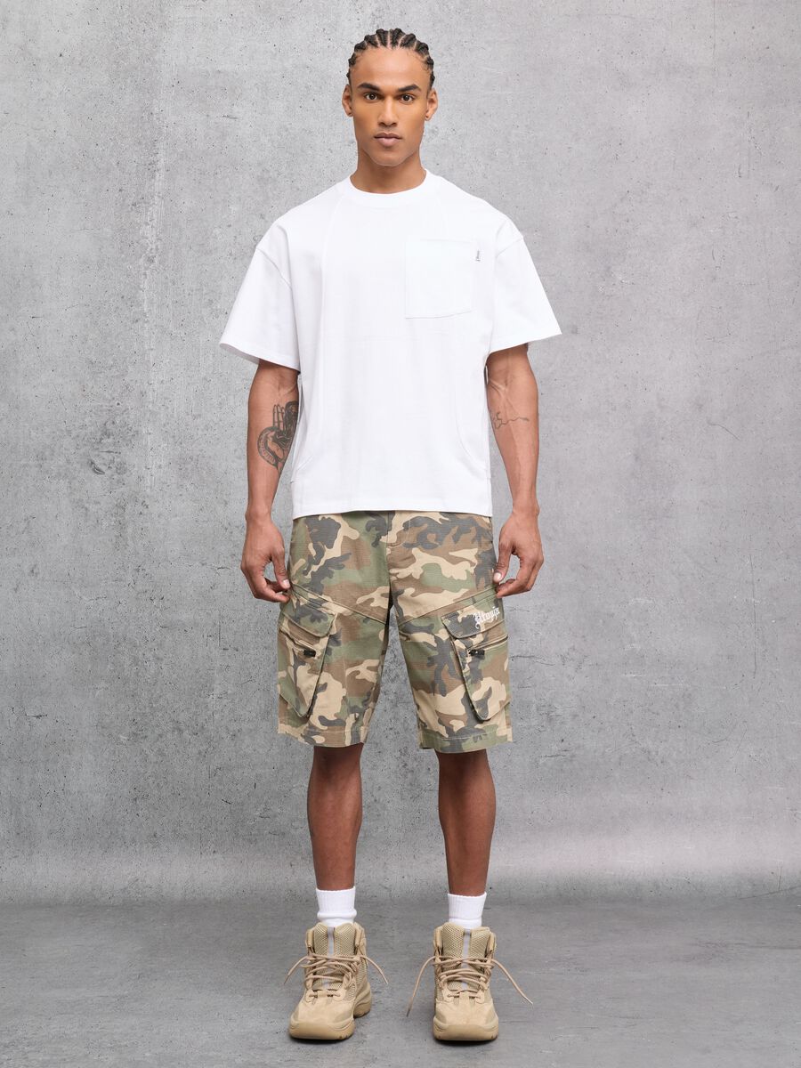 Graphic T-shirt Pocket White_3