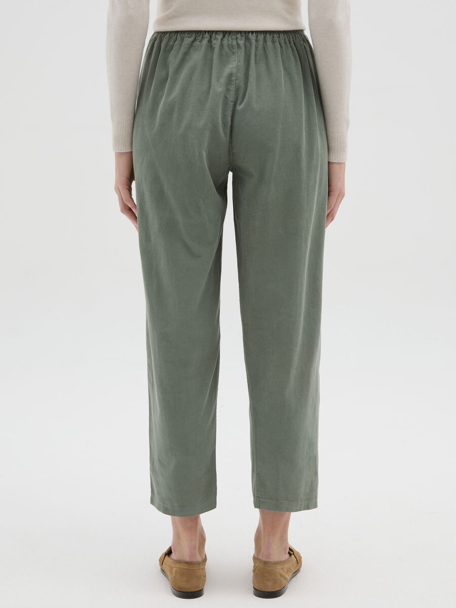 Pure Cotton Green Trousers_2