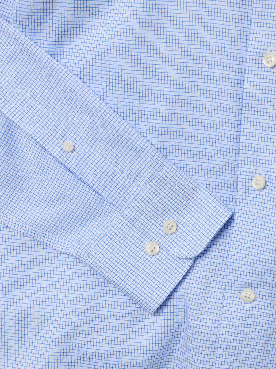 Light blue long-sleeve twill cotton shirt_5