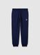 Stretchy Blue Sports Trousers_4