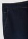 Wide leg jeans in blue stretch cotton_1