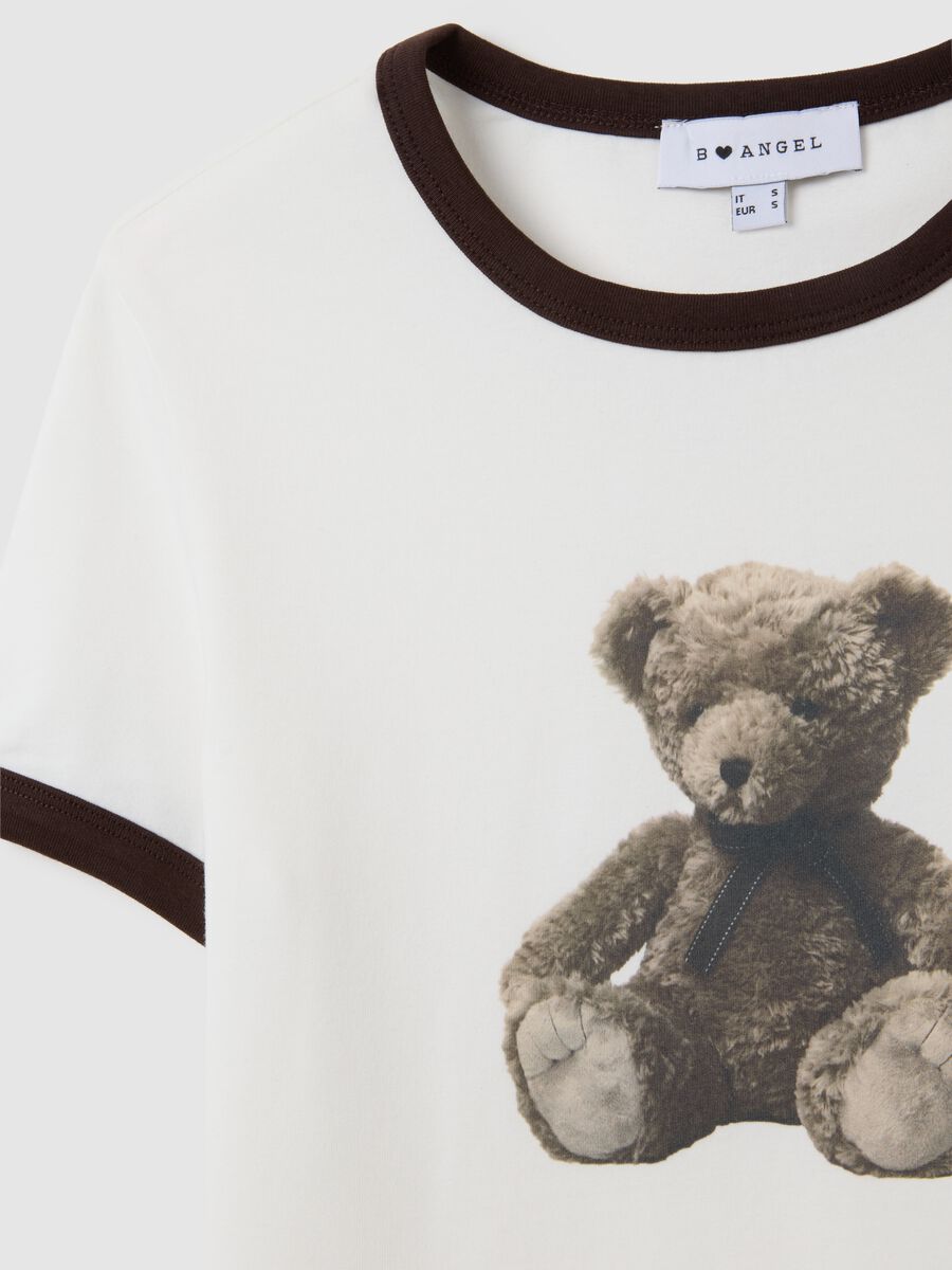 Women's White Stretch Cotton T-Shirt_1