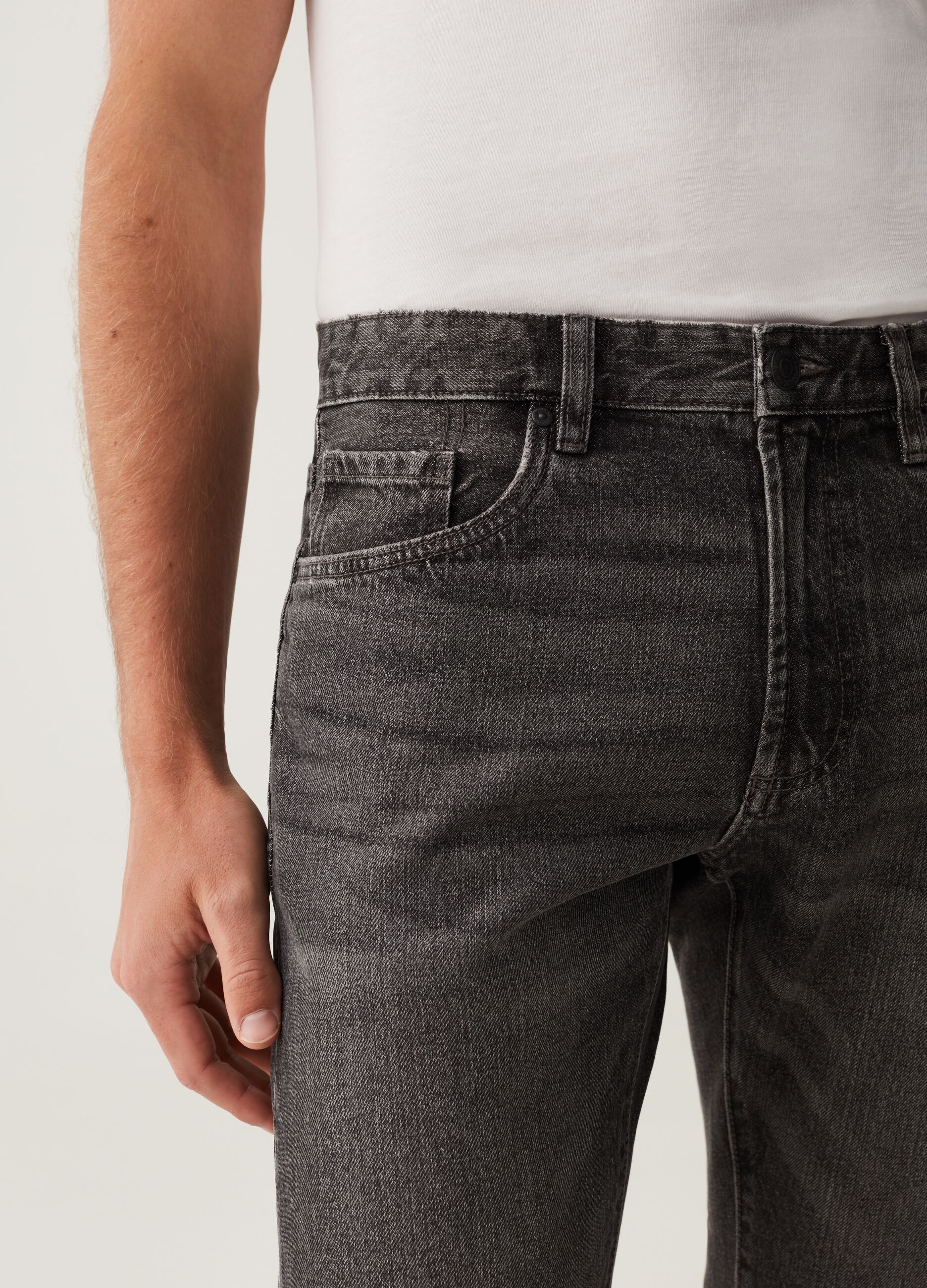 Jeans regular fit acid wash_3