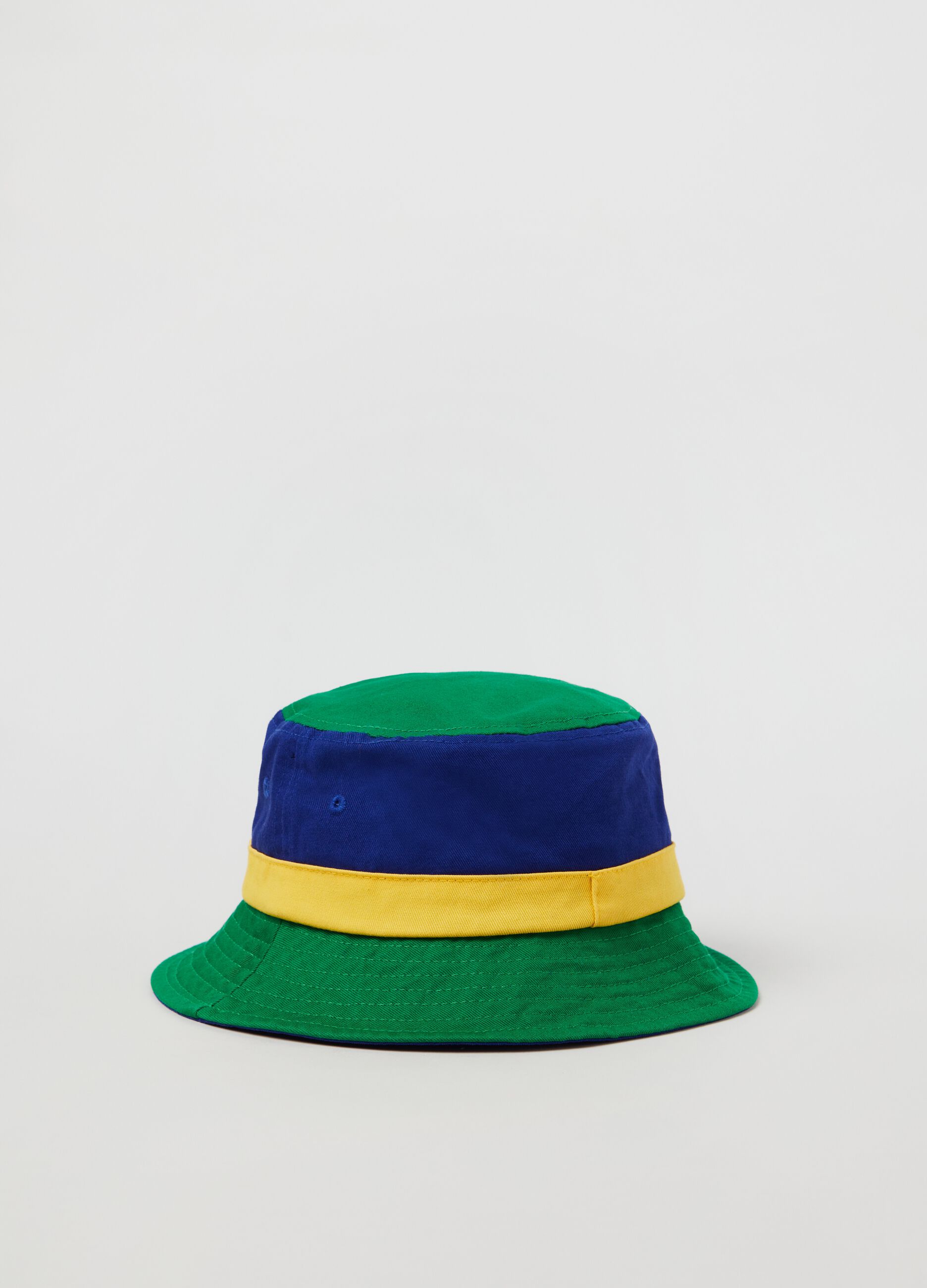 Cappello alla pescatora color block_2