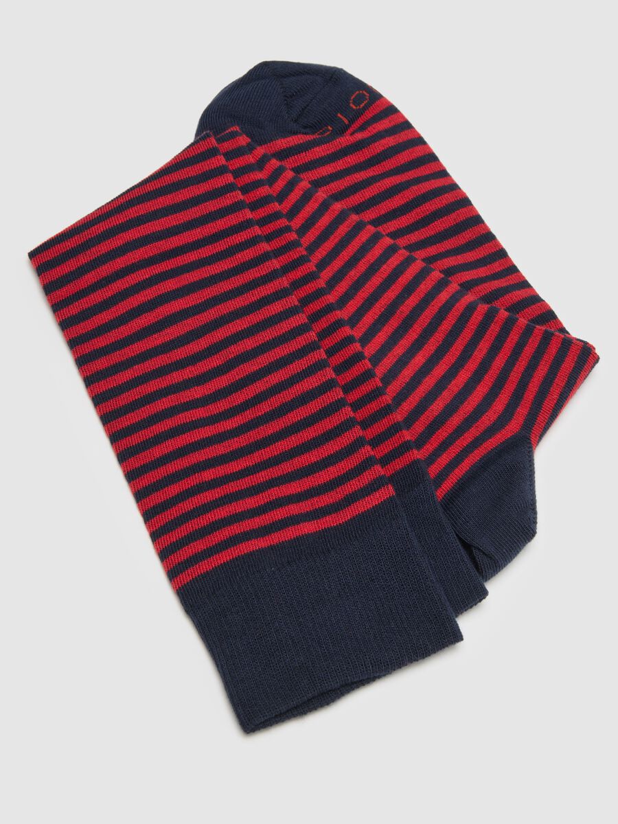 Pack of long elasticated red and blue socks_2