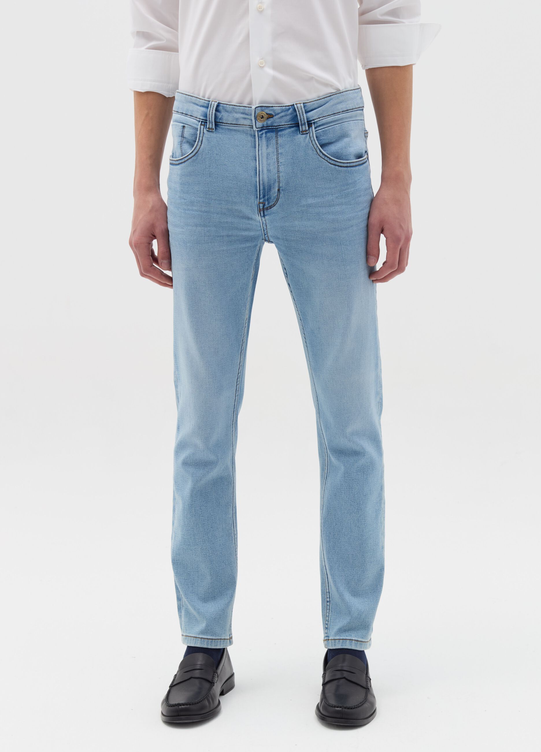 Jeans skinny uomo ovs deals