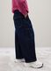 Girls' baggy blue pure cotton jeans_2