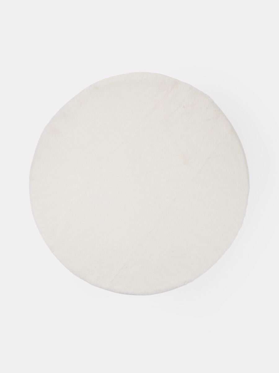 Tappeto rotondo in eco fur_0