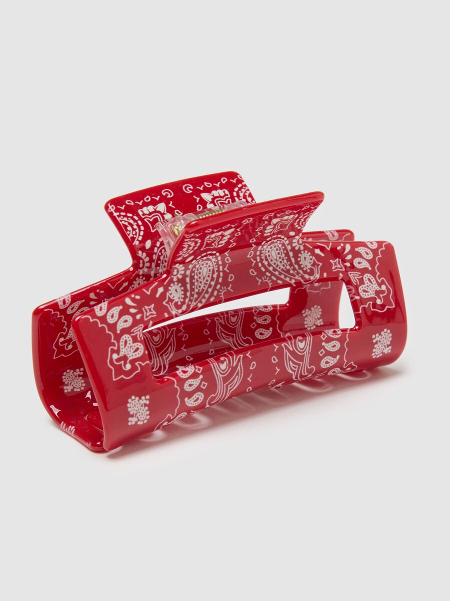 Multicolour Clip with Bandana Patterns_1