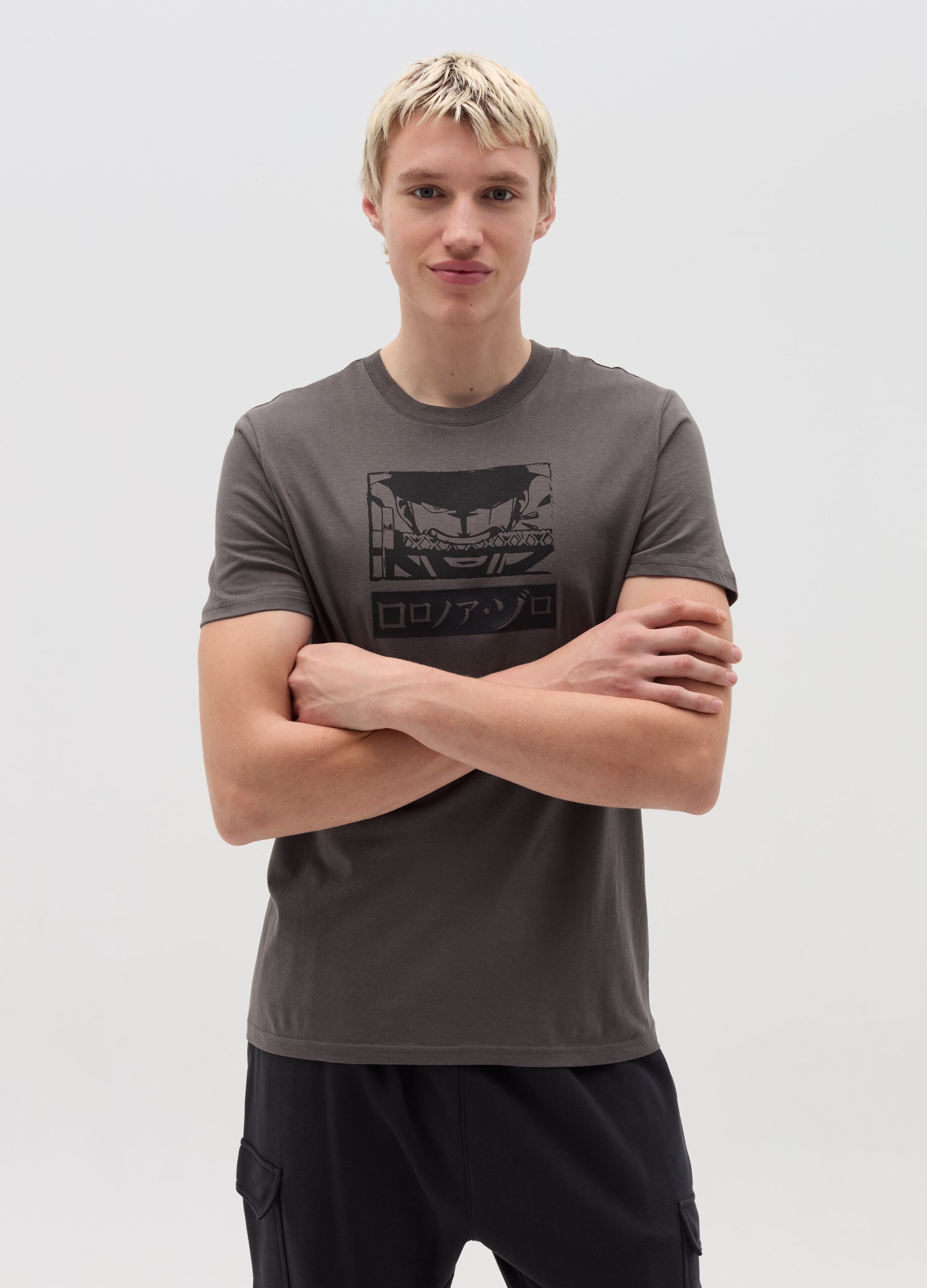 T-shirt with Zoro print