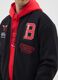 Black Chicago Bulls Jacket with Embroidered Details_3