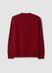 Red crew-neck wool-blend jumper, regular fit_2
