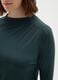 Long-sleeve green stretch fabric T-shirt_2