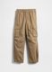 Beige Cargo Trousers_5