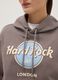 Grey pure cotton sweatshirt regular fit with Hard Rock Cafe logo_3