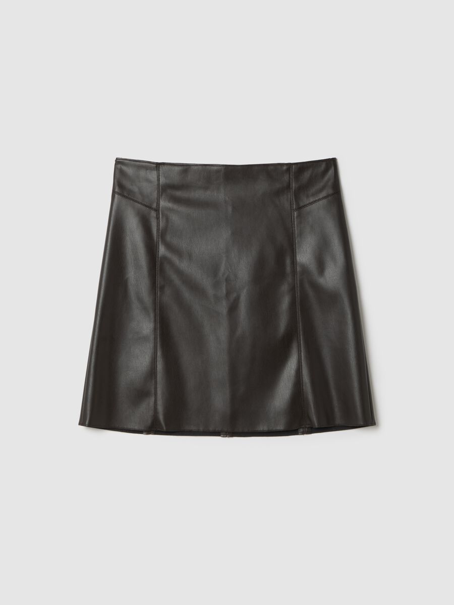 Elasticated Black Skirt_4
