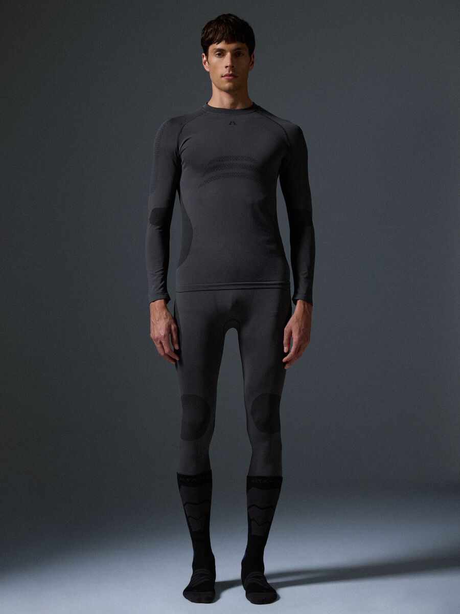 ALTAVIA WITH DEBORAH COMPAGNONI Seamless Thermal Leggings, 2-Way Stretch_0