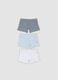 3-pack of multicolour organic cotton boxers for babies and toddlers_0