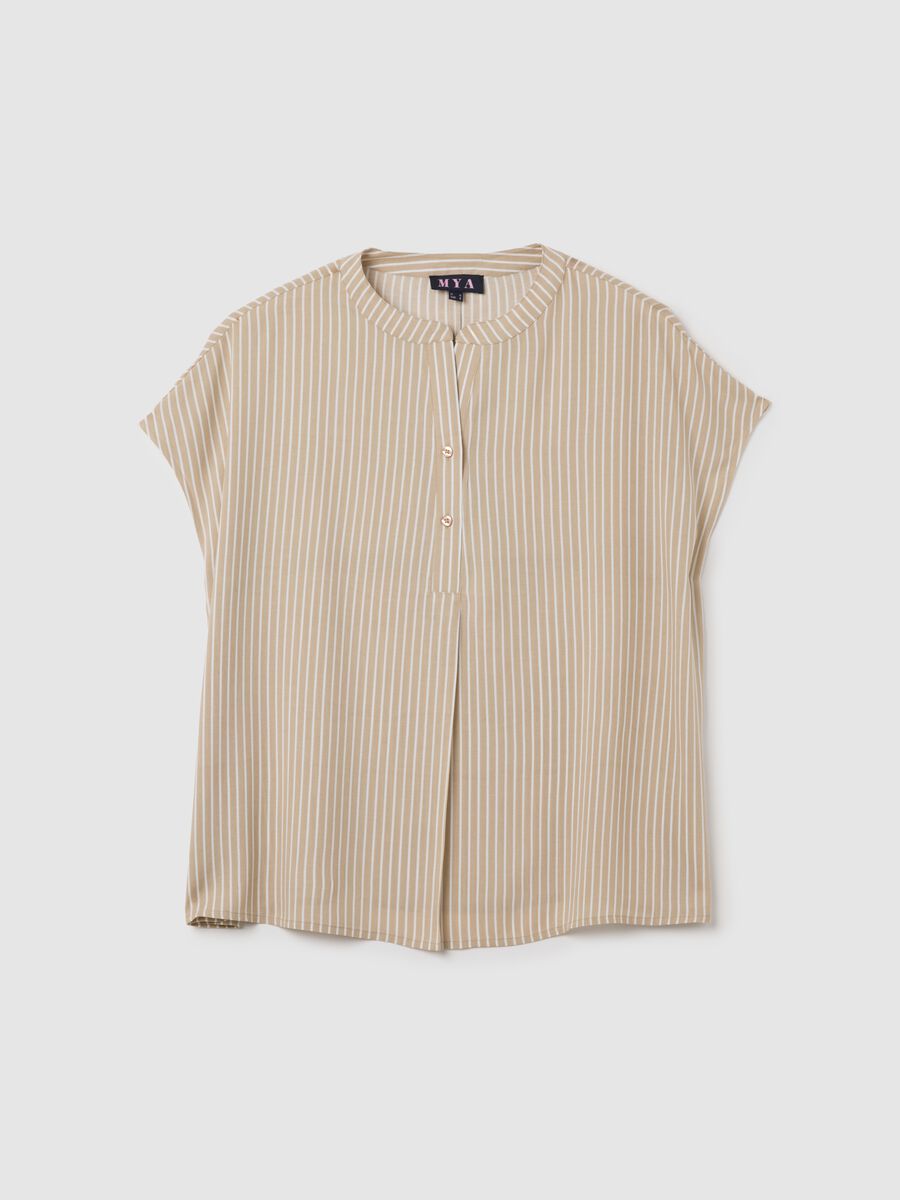 Women's Multicolour Viscose Shirt - Regular Fit_4