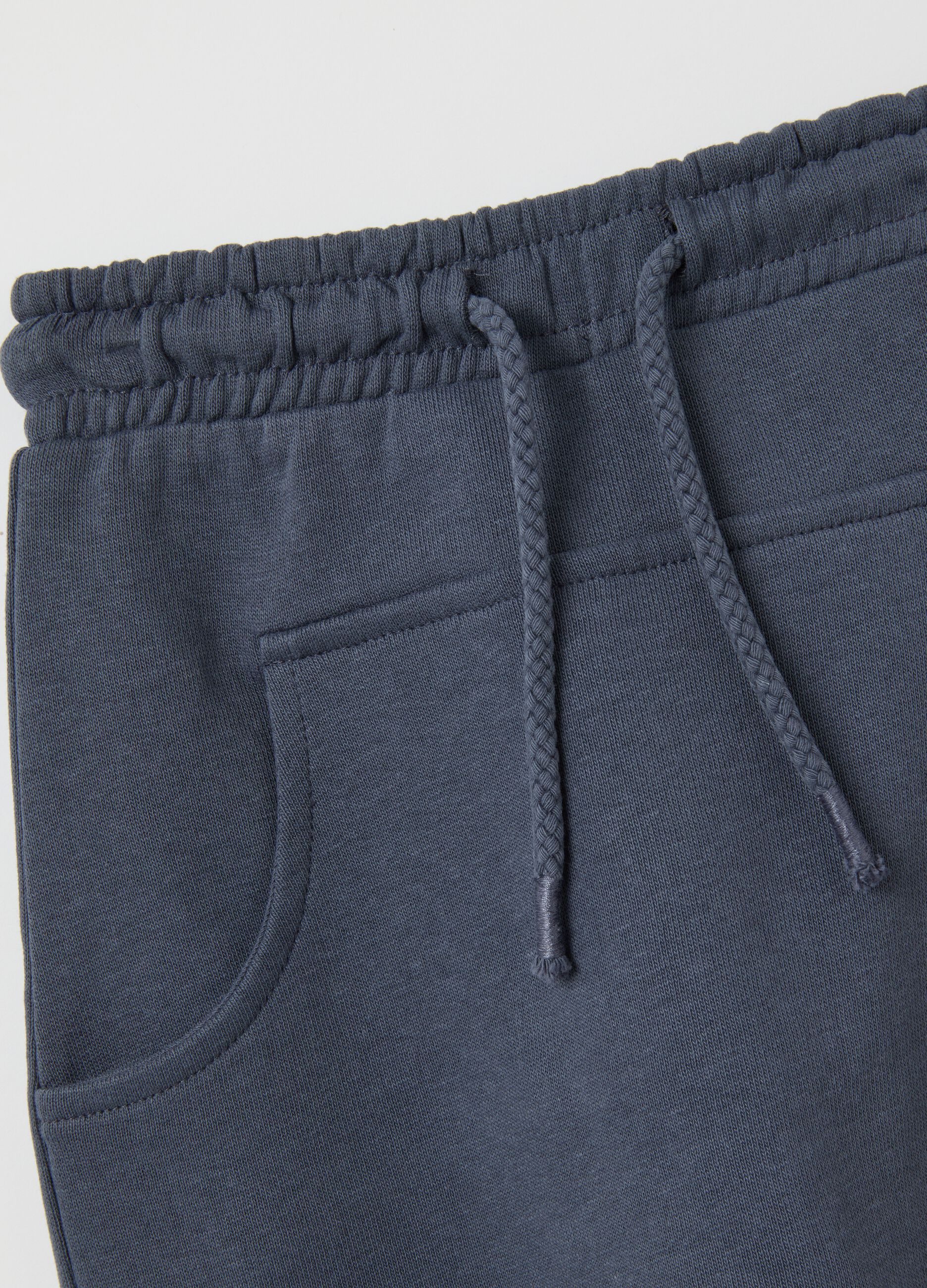 Infant pure cotton blue trousers regular fit