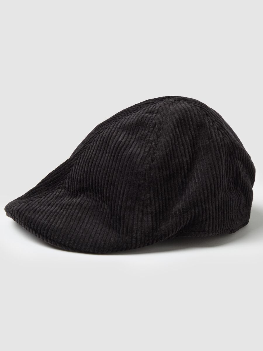 Corduroy flat cap_2