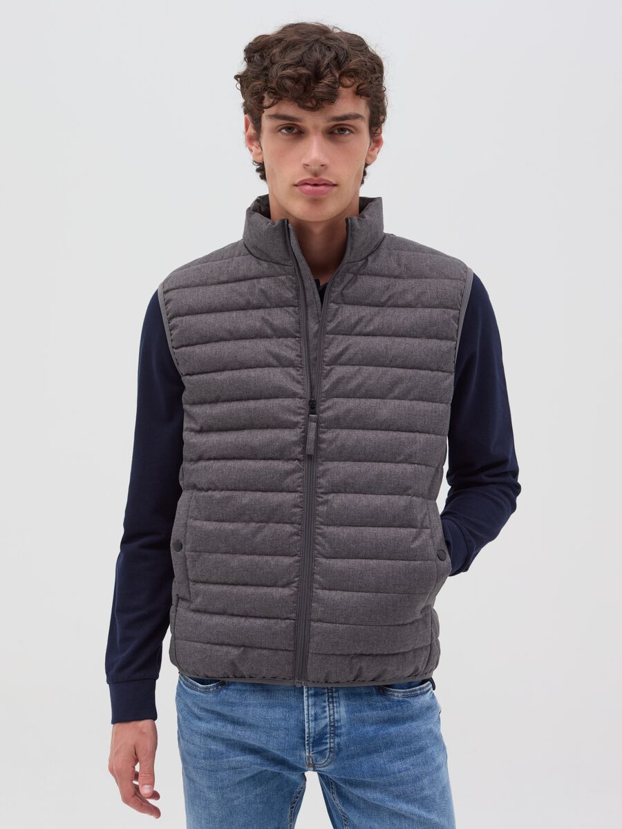 Gilet ultralight a collo alto_0