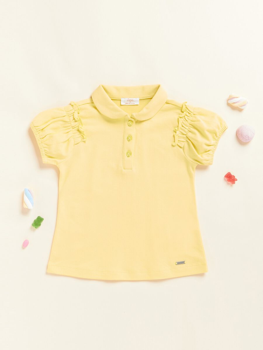 IANA micro cotton piquet polo shirt_0