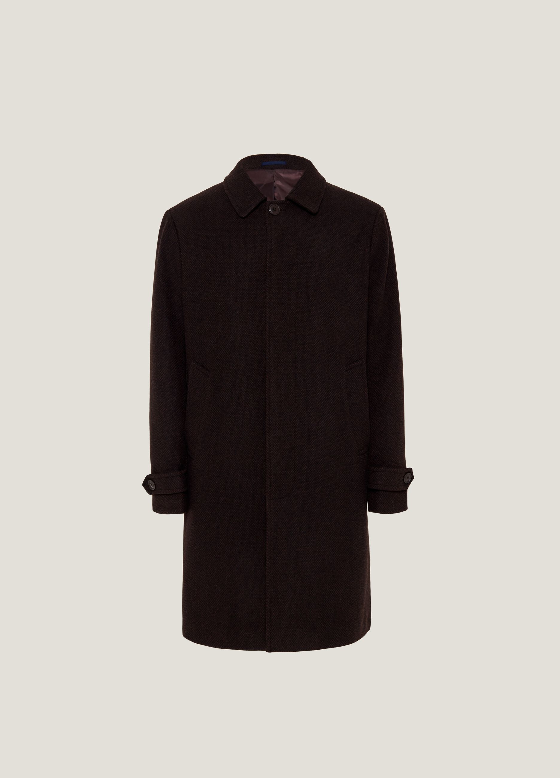 Cappotto in maglia dobby_3