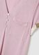 Short dress in pure pink viscose_5
