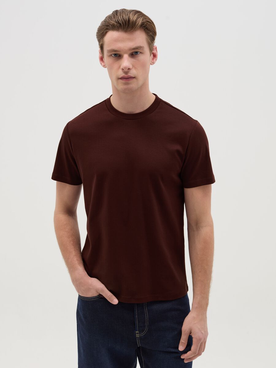 Regular-fit T-shirt with round neck_0