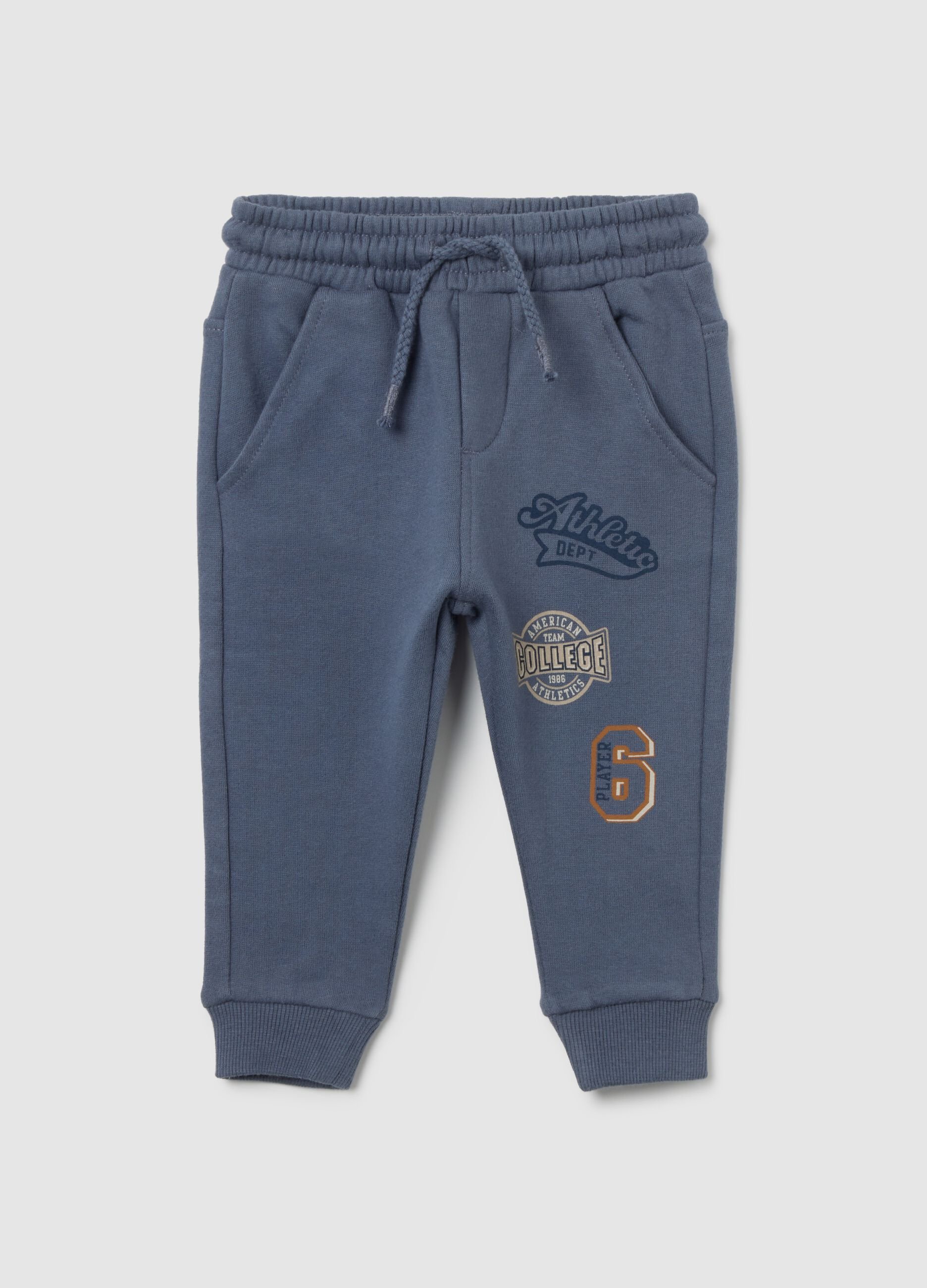 Children's Blue Cotton Trousers