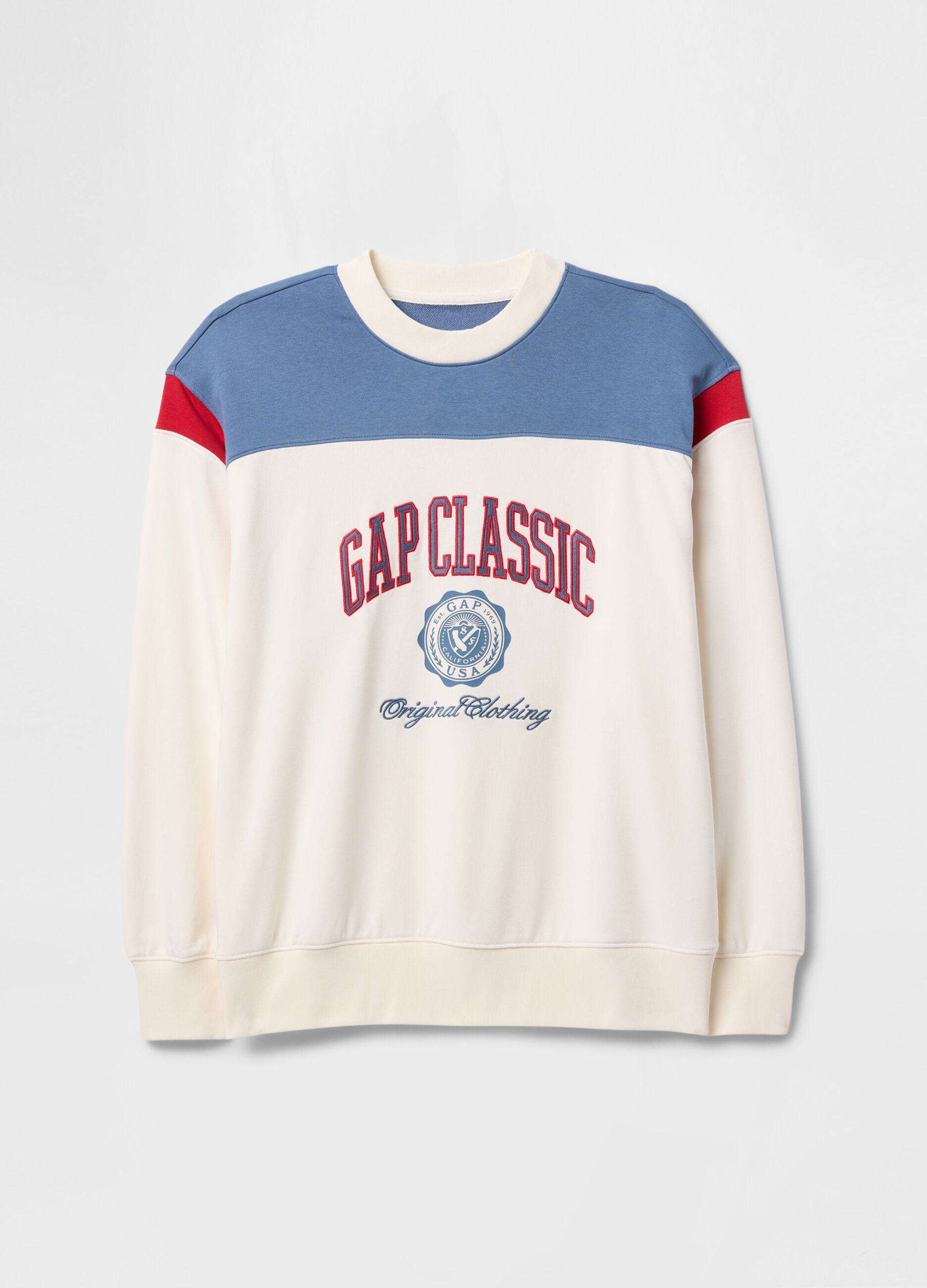 Gap Classic Sweatshirt with Tricolour Logo