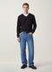 Relaxed-fit pure cotton denim jeans_0