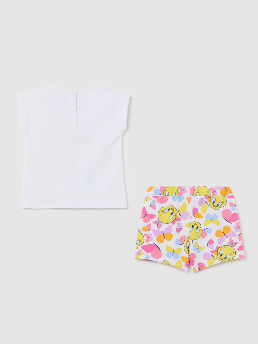 Disney Jogging Outfit with Tweety and Butterfly Graphics_1