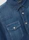Camicia da bambino in puro cotone denim regular fit_2