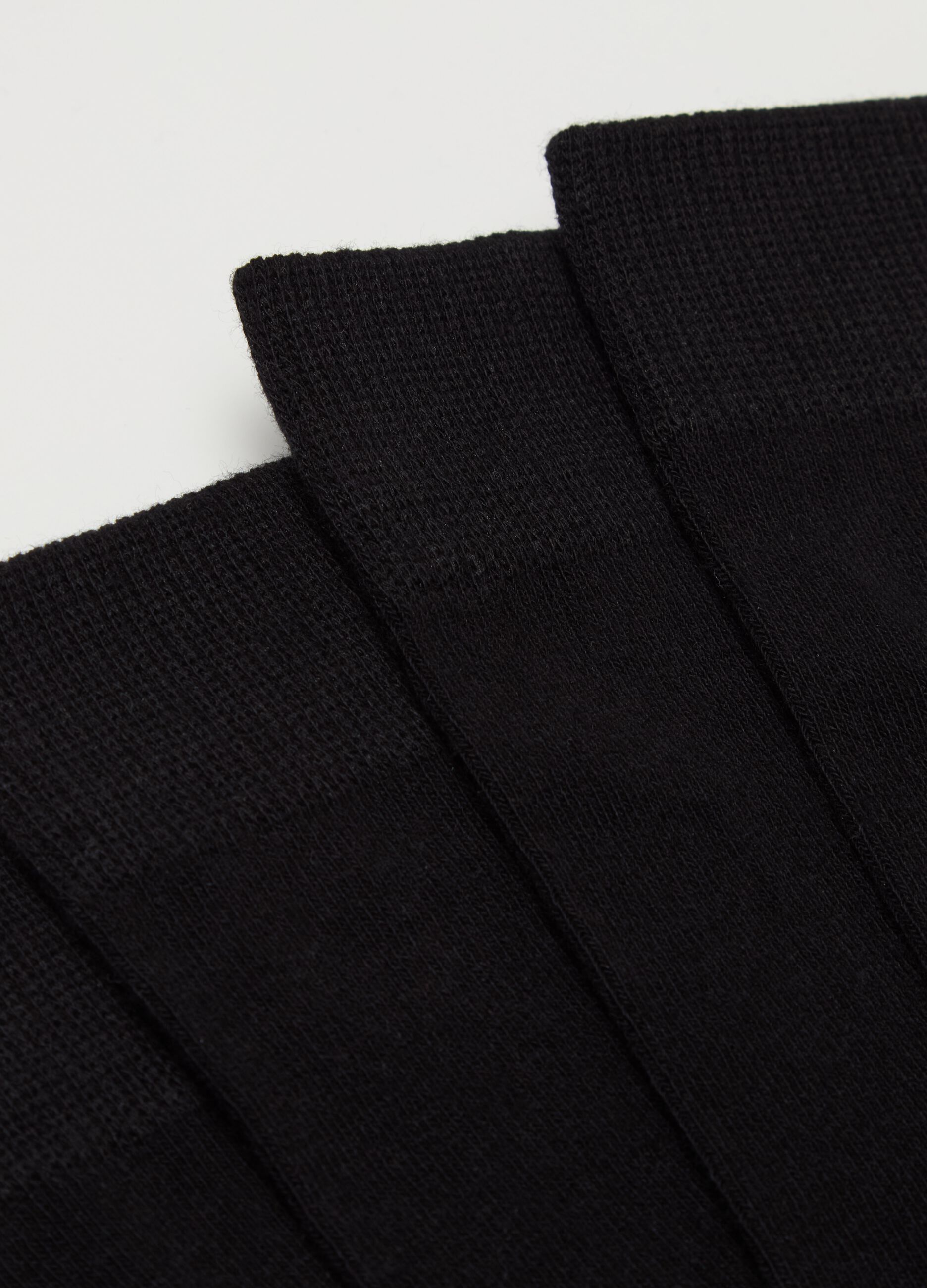 Three-pair pack midi stretch socks