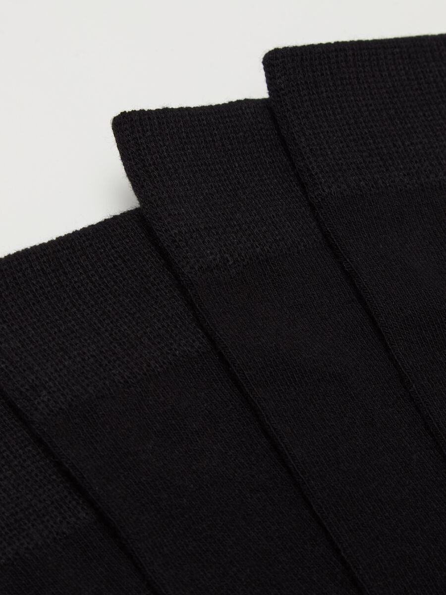 Three-pair pack midi stretch socks_1