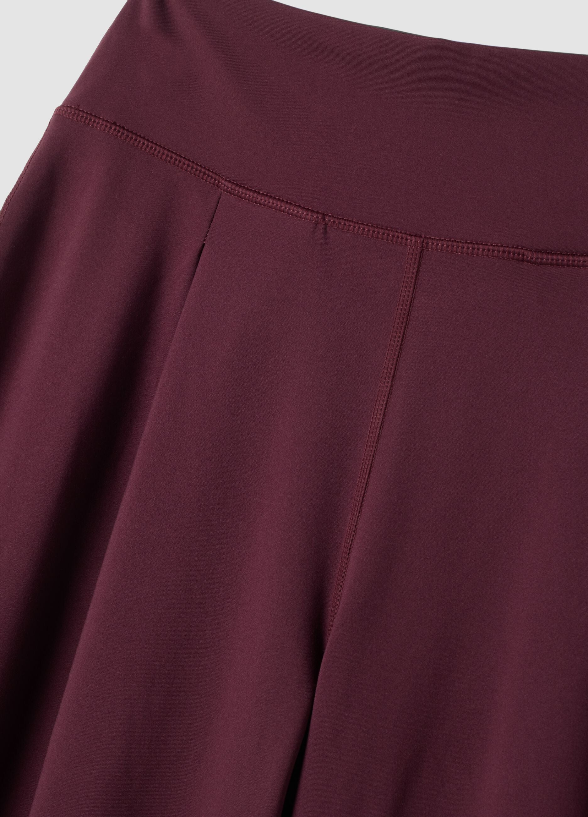 Pantaloni sportivi viola in tessuto elasticizzato wide leg ALTAVIA STUDIO ALTAVIA STUDIO
