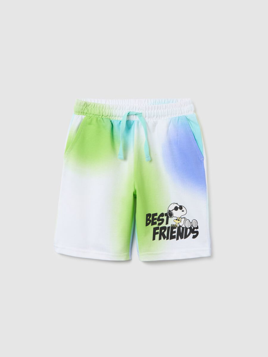 Boys' multicolour regular fit pure cotton shorts_0