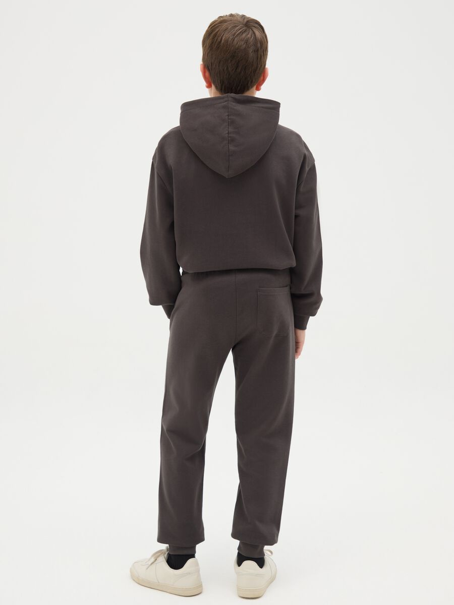 Joggers with drawstring and NBA Chicago Bulls print_3
