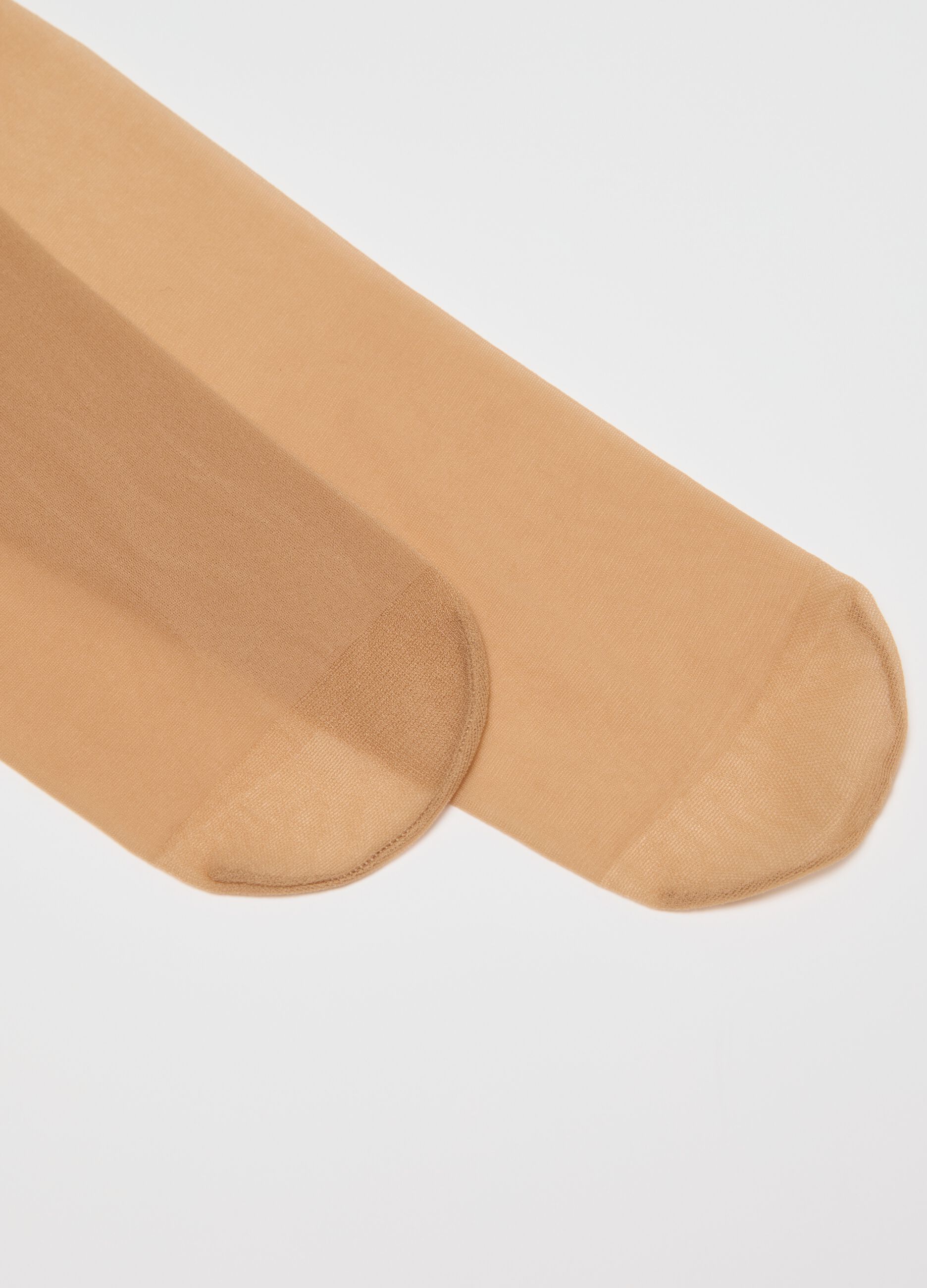 Nude maternity tights