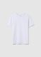 White pure cotton t-shirt regular fit_4