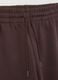 Brown cotton blend trousers with regular fit_5