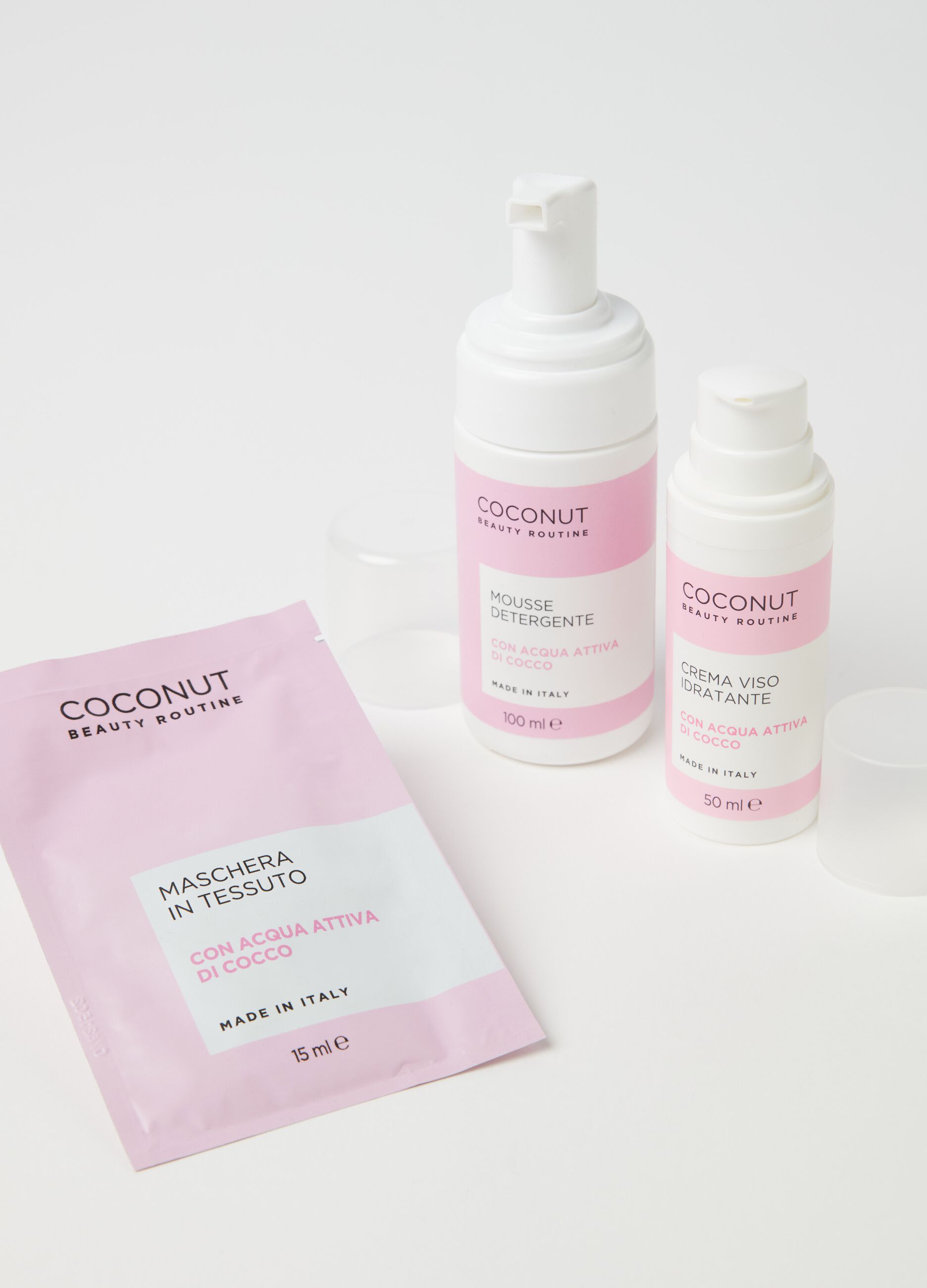 Kit Starter Cococnut BEAUTY ROUTINE per la bellezza